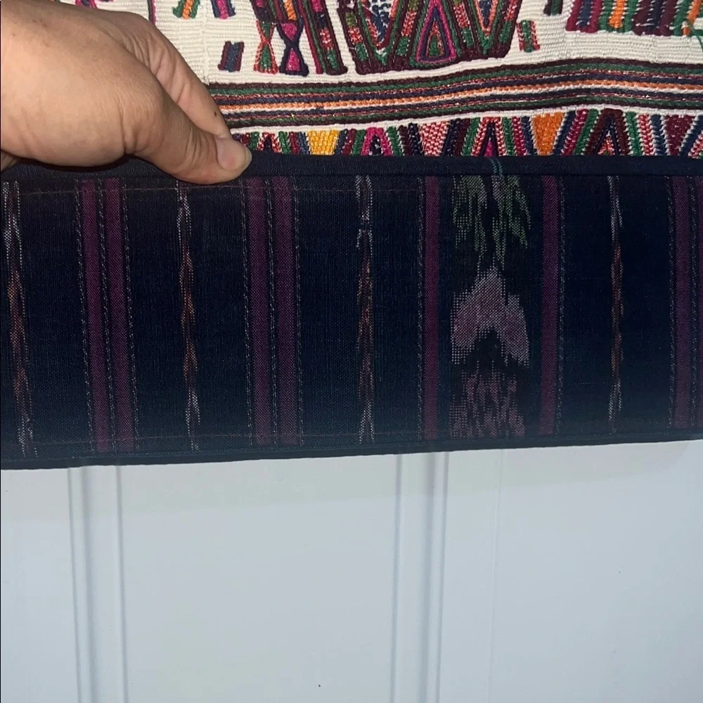 Multicolor Patterned Tote Bag